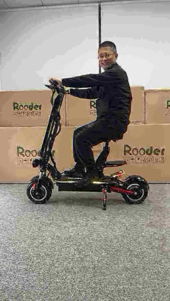 Red Electric Scooter Adult dealer