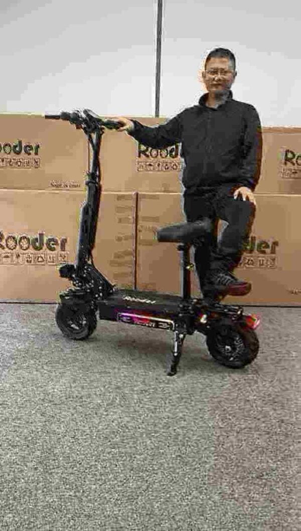 black electric scooter dealer